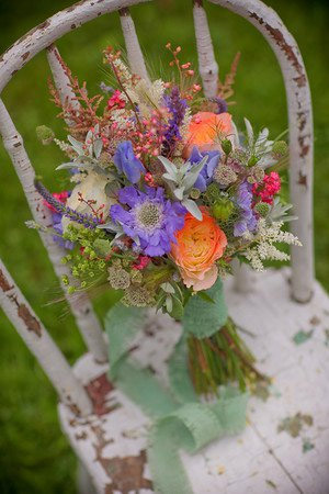 Wildflower wedding Bouquet 