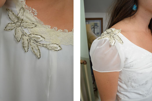 repurposing heirloom wedding dresses by Tara Lynn Bridal