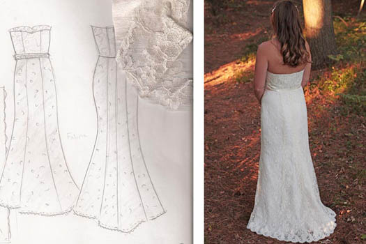 repurposing heirloom wedding dresses by Tara Lynn Bridal