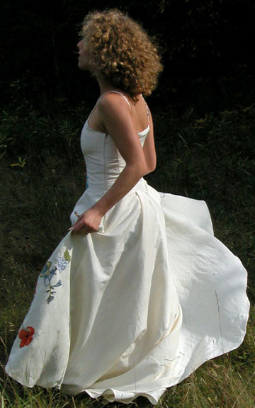 Hemp wedding dresses vermont