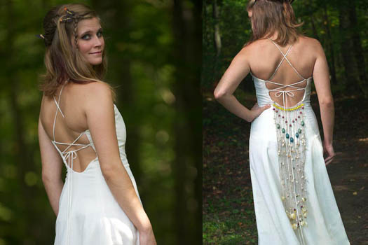 Bohemian Wedding Dress by Tara Lynn 