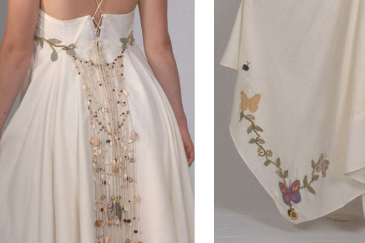 Hippie Wedding Dress | Eco-friendly Hemp Dress | Maya by Tara Lynn Bridal