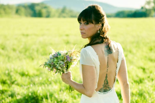 Backless Wedding Dress by Tara Lynn 