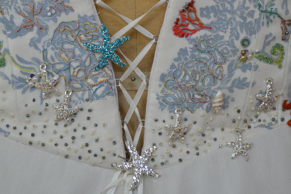 Starfish wedding dress by Tara Lynn