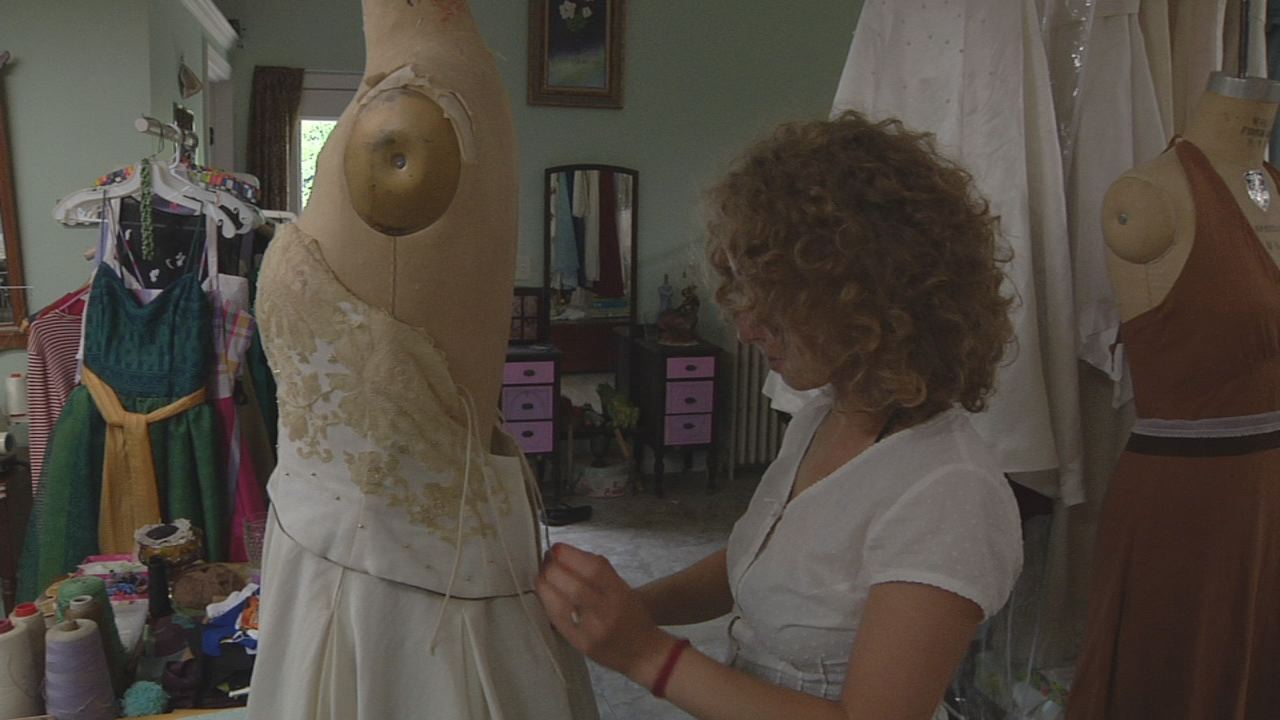 Vermont Designer Could Create Angelina Jolie’s Wedding Dress