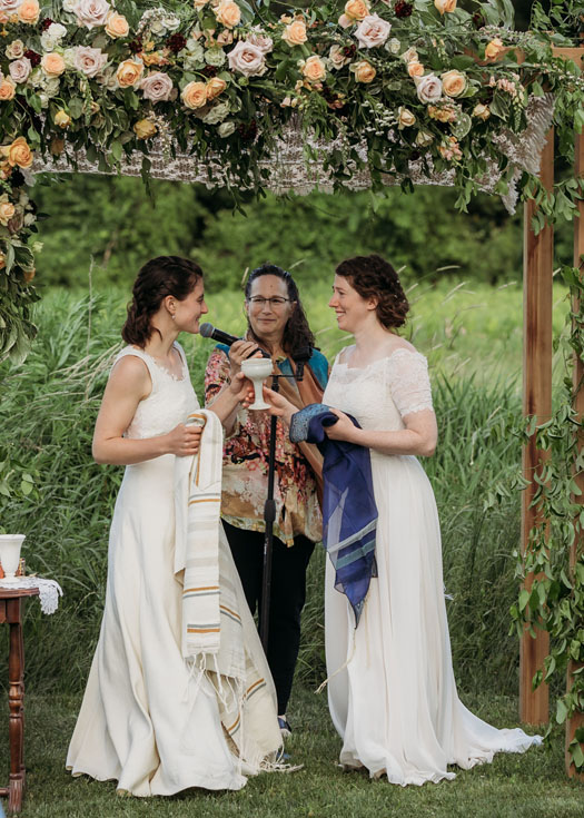 LGBT Jewish Wedding Ceremony